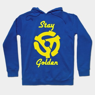 Stay Golden (transparent background) Hoodie